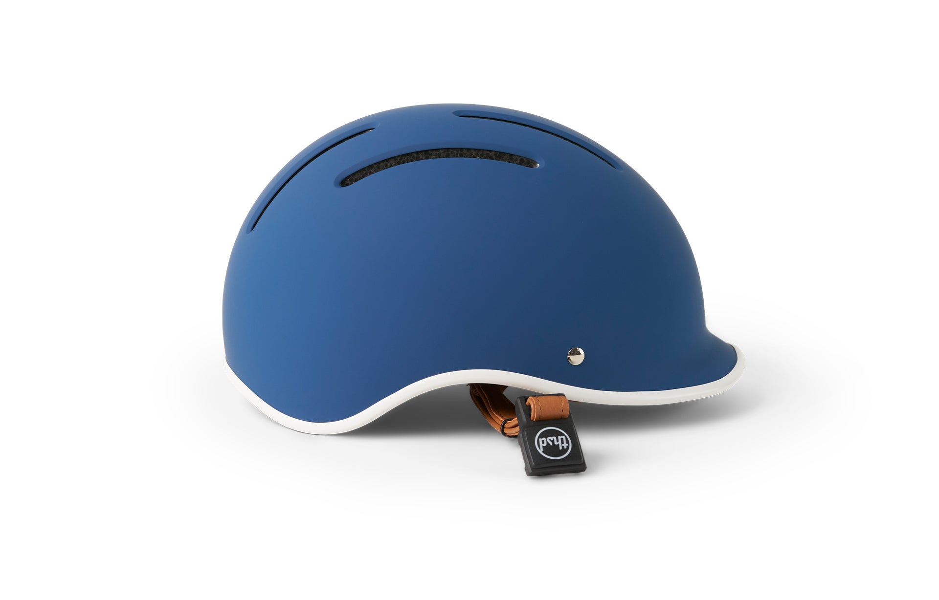 Thousand Jr. Kids Helmet Blazing Blue Heritage Bikes Coffee